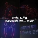 브랜드뉴 | 광안리 드론쇼 레이저쇼 스파이더맨 : 브랜드 뉴 데이 관람 후기 위치선정