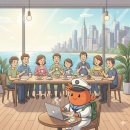 이커피(E-COFFEE) | 부산 광안리 카공 마린시티 오션뷰 카페 민락수변공원 e-coffee 이커피