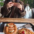 TOMATO PC | 메뉴 및 아몬드아메리카노,마롱 밤라떼,마롱 밤파이,카프레제데니쉬 후기 (marron BRUNCH&amp;BAKERY CAFE)