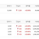 11월24일 상한가 종목 이유 (네이처셀, 엔에스브이, 씨엔플러스, 닉스테크) 이미지