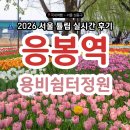 자전거쉼터화장실 | 서울 응봉역 용비쉼터정원 튤립 꽃밭 실시간 260415