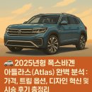 혁신3로L | 🚗 2025년형 폭스바겐 아틀라스(Atlas) 완벽 분석: 가격, 트림 옵션, 디자인 혁신 및 시승 후기 총정리