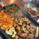 부추랑 삼겹살 이미지