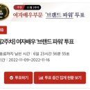 (투표) [11월 2주차] 여자배우 ‘브랜드 파워’ 랭킹 X AAA 인기 이미지