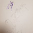 쉼, 색연필 보태니컬 아트 | 신비로운 보라색 매발톱꽃의 매력, 색연필 보태니컬 아트 그림으로 담아내기