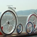 상징 조형물(자전거 이미지