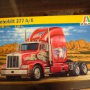 [ITALERI]1/24 PETERBILT 377 A/E AMERICAN T &amp; Cargo Trailer 이미지