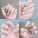 군자 네일 그리다 이달의아트 깔끔한 민트 네일 후기 군자역 네일