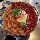 4824 | 사당맛집 / 사당 광안리 육반연반 육사시미 + 연어 조합 분위기 술집 솔직 후기