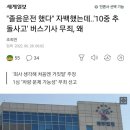 "졸음운전 했다" 자백했는데..'10중 추돌사고' 버스기사 무죄, 왜 이미지