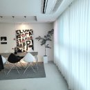 검단디에트로더펠리체경로당 | 검단신도시 커튼 《디에트로더펠리체 아파트》 알루미늄화이트 프리미엄쉬폰 시공