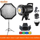 Godox-LED 비디오 라이트 SL-60W SL60W 5600K 화이트 버전, 연속 사용 가능, 스튜디오 비디오 녹화 용 Bowens 이미지