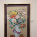 ‘제41회 민화 숲을 거닐다’ 전시회에서 만난 지인의 그림 화접도(花蝶圖)