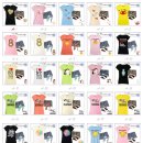 한국에서 동시 유통되고 있는 여름 여성의류(티셔츠,반바지,치마,원피스)도매냅니다. 이미지
