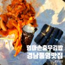 [ 경남 통영 ] 삼촌 추천 맛집 엄마손충무김밥 카페인이 필요해 카페 어시스트삼 테이크아웃 이순신공원...