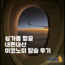 처치 싱가포르 항공 이코노미 내돈내산 탑승 후기 (무료 와이파이,수화물 무게 체크, 어매니티, 가격...