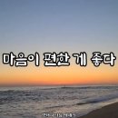 마음이 편한게 좋다 이미지