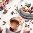 꽃과커피 이미지