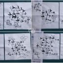붓 캘리그래피 2급 이미지