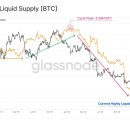 글래스노드, 비트코인 ‘고 유동성 공급량(HLS)’ 이번 반감기 최저 수준으로 감소–공급쇼크 오나 이미지