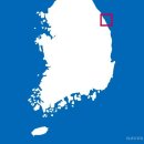 위성에서 본 한국의 해안지형-대진·묵호 해안단구동해안 구정선추정 고도