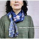 26230-66-01-017 | 봄스카프 : 실키안 진주실크 실크스카프