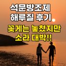 씨유당진석문행복점 | 석문방조제 해루질 후기 | 소라 대박, 꽃게는 실패했지만 행복했던 추석 바다