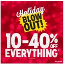 [하와이 쇼핑/생활마켓] K Mart(생활용품, 전자제품, 옷등..) "세일정보(Holiday Blow out!)" - 2017년 11월 12일 ~ 22일 이미지