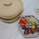 전자레인지용찜기 실리콘 촉촉한 2단 찜기 실리프랑