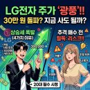 LG에어컨사업부/경기서부 | LG전자 주가 '난리난' 이유 4가지, 30만원 대응 추격매수 전 꼭 알아야 할 리스크