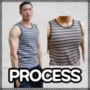 휴가 | 여름남자코디 추천 브랜드 프로세스 PROCESS 슬리브리스와 목걸이를 이용한 여름휴가룩 후기