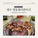 송림카센타 | 대구 범어동 돼지갈비 맛집 :: &#39;명동돼지한마리&#39; 솔직후기 | 대구 3대 돼지갈비집