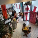 키나발루] 에어컨있는 예쁜 카페, 김치샌드위치 브런치가 맛있는 WOO! cafe 우카페 (눅카페도 다녀와봄)