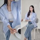 에스.리(S.LEE) | 리 LEE 우먼 스트라이프 오버핏 셔츠 후기 편안한 봄 여성 셔츠 추천