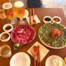 BMK(코스모 1층) 개방화장실 | 용산 술집 코스모 후기 ㅣ 야장 분위기 좋은 용산 맛집, 한우차돌사시미 추천