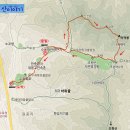 신선봉(967m,괴산),마역봉(마패봉920m),조령3관문,고사리주차장-수옥정주차장 이미지