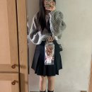 “티티에이 펠리컨미니백 블랙“ 구매후기 착용샷