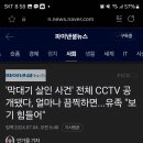 그알에 나왔던 막대기살인사건 cctv 공개 되고 후폭풍 ㄷㄷ 이미지