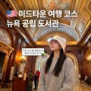 금빛하늘 작은도서관 | 뉴욕 공립 도서관 로즈룸 입장 방법 무료 투어 기념품샵 SNFL 루프탑