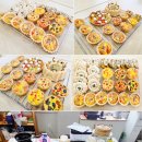 홈수제 앙금플라워 떡케이크 만들기 이미지