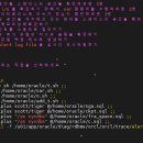 Re: 오늘의 마지막 문제. dba.sh 스크립트의 9번에 alert log file 을 실시간... 이미지
