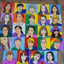 신입사원교육 강원도광역자활센터 신입실무자 팝아트자화상그리기 힐링프로그램 평창 출강후기