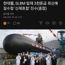 현대重, SLBM 탑재 3천톤급 최신예 잠수함 '신채호함' 진수(종합) 이미지