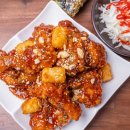 닭강정 치킨 이미지