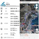 2021년 1월 16일 포항시 경계 라이딩