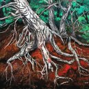 행복을 주는 한국화 이미지