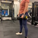 이대피티 후기/ 덤벨 데드&amp;로우, 풀업, 언더그립 시티드로우, 브이스쿼트 런지, 레그 컬