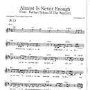 Ariana Grande / Almost is never enough 악보 이미지