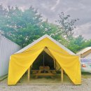 🏕 비 오는 날 다녀온 거창A글램핑 / 카바나A형 후기