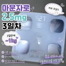 분당삼평-D-18 | [30대의스냅다이어트D-18] pcos 인간의 마운자로2.5mg 3일차 후기/위험하다.../화요일
